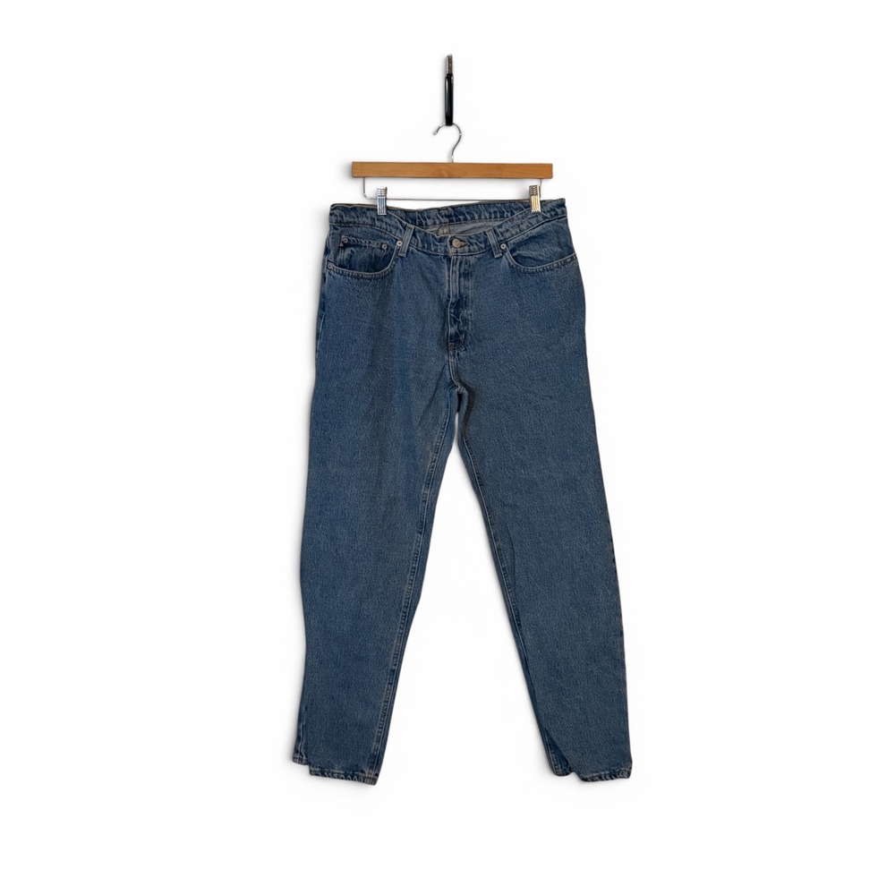 Vintage Ralph Lauren | Polo Jeans Sz 14 Blue Saturday Jean High Rise Tapered Leg